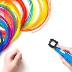 Kruzzel PLA 3D vlákna - filament - VELKÁ SADA 20 x 20 m celkem 400 m 19876