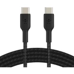 Belkin BOOST CHARGE napájecí kabel opletený USB-C na USB-C černá / 60W /2m (CAB004bt2MBK)