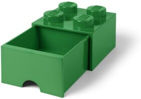 Úložný box LEGO šuplíkem tmavě
