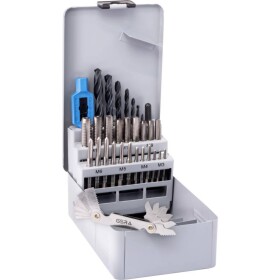 GSR 00708060 sada závitníků 30dílná metrický M3 - M12 DIN 352, DIN 1814 HSS-G 1 ks