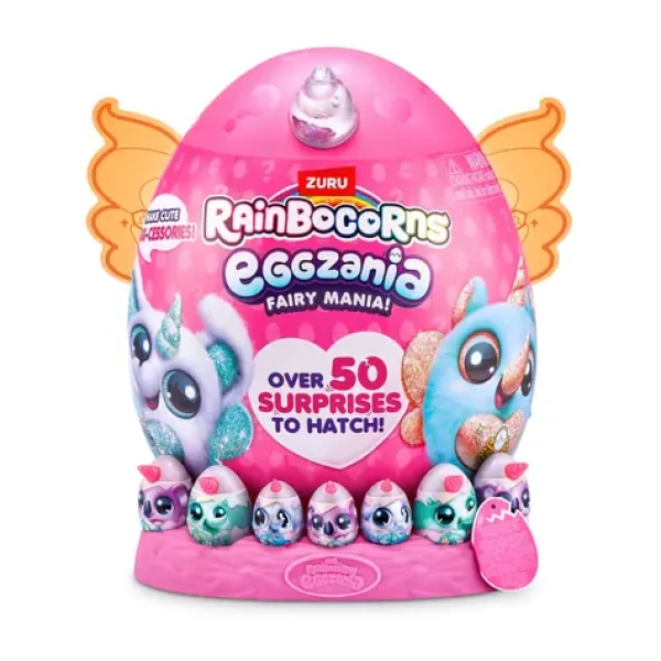 Asmodee Rainbocorns: Eggzania Fairy Mania 4 ks