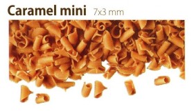 Dortisimo Čokoládové hobliny karamelové mini (80 g) Besky edice
