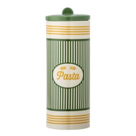 Bloomingville Keramická dóza Stefano Pasta 2,2 l, zelená barva, keramika