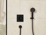 HANSGROHE - DuoTurn E Baterie pod omítku, pro 2 spotřebiče, matná černá 75417670