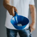 Naběračka plastová s ručkou, Ø 170 mm, KUBALA ENPRO