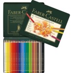 Faber-Castell Faber-Castell Polychromos, umělecké pastelky 24