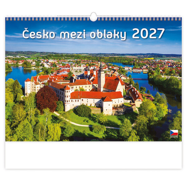 Nástěnný kalendář 2027 Helma Česko mezi oblaky