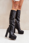 Kozačky na podpatku model 204663 Step in style 39