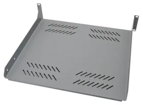 XtendLan 400mm šedá / Police / univerzální / 2U / nosnost 45 kg (CPOLIC2U40-G)