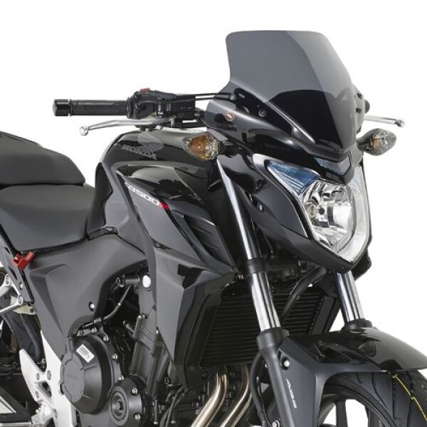A1126 plexi kouřové Honda CB 500 F (13-15), vxš 285x360 mm, včetně montážní sady