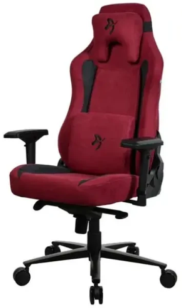 AROZZI VERNAZZA Supersoft Bordeaux / Herní židle / látkové čalounění / vínová / nosnost 145kg (VERNAZZA-SPSF-BDX)