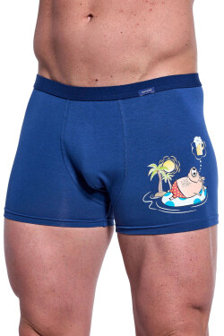 Pánské boxerky 280/244 Tattoo Piglet - CORNETTE světle modrá XL