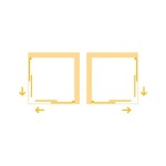 HOPA - VÝHODNÝ SET - ČTVEREC SMART RANDA s vaničkou - Barva rámu - Chrom/Leštěný hliník (ALU), Materiál - Hliník, Rozměr A - 90, Rozměr B - 90, Rozměr C - 190, Směr zavírání - Univerzální Levé / Pravé, Výplň - Grape bezpečnostní sklo - 4 / 6 mm OLCTV...