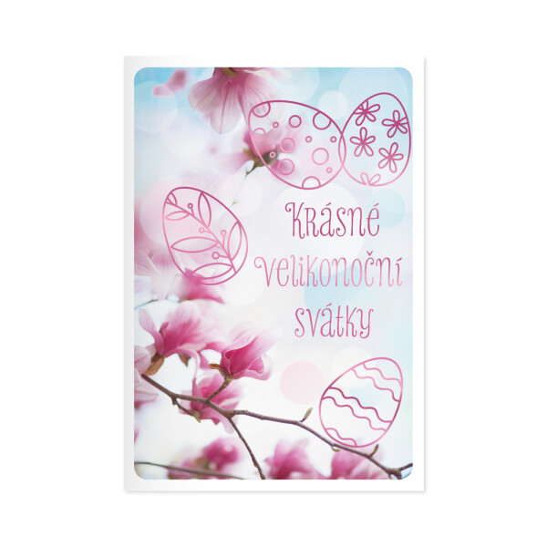 Velikonoční přání - Rozkvetlé magnolie - Albi
