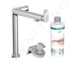 GROHE - Solido Set předstěnové instalace, klozetu Bau Ceramic a sedátka Slim softclose, tlačítka Sail, chrom/bílá 39900000