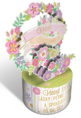 Květinová rozeta pop-up (Pop it) - Albi