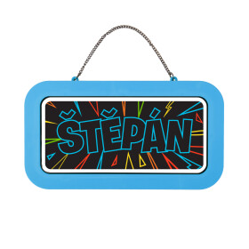 Neonová cedulka se jménem - Štěpán - Albi