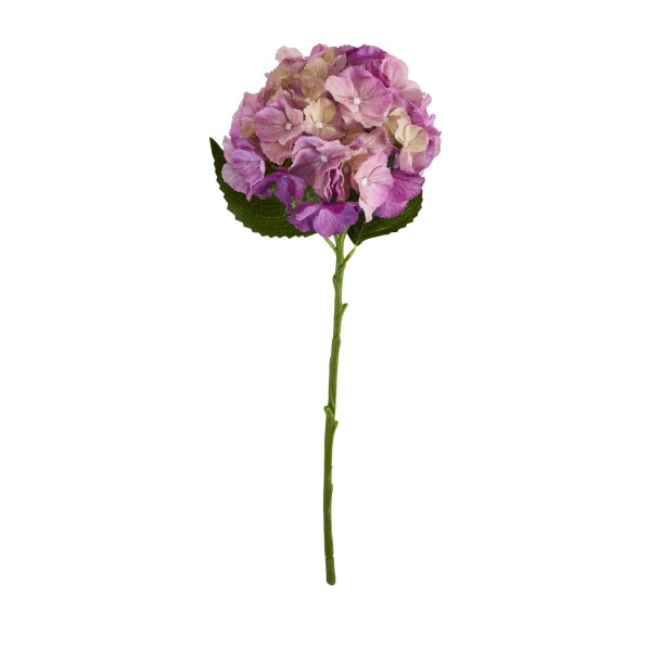 House Doctor Umělá květina Hydrangea 50 cm, růžová barva, plast