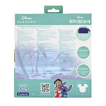 Lexibook 3D bezdrátová sluchátka Stitch se světelnými efekty a limitem hlasitosti