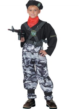 Joke21 Dětský kostým - Voják Velikost: 7-9 roků