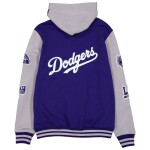 New Era Pánská bunda Los Angeles Dodgers MLB Full Snap Patch Velikost: L