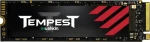 Mushkin Tempest 256 GB SSD / M.2 2280 / NVMe PCIe 3.0 x4 / RW: 3100 1400 MBps / MTBF: 1.5 / 3y (MKNSSDTS256GB-D8)