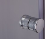 H K - Sprchové dveře PURE D1 80 jednokřídlé 76-81 x 190, čiré sklo PURED180