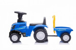 Mamido Dětské odrážedlo traktor s přívěsem New Holland T7 modrý