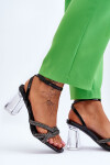 Sandály na podpatku model 177715 Step in style