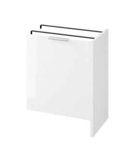 CERSANIT - Vestavná skříňka na pračku s dveřmi CITY, bílá DSM S584-027-DSM