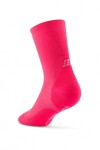 CEP dámské běžecké kompresní vysoké ponožky 5.0 - pink Velikost: III (Vel. chodidla 37-40)