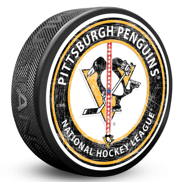 Mustang Puk Pittsburgh Penguins NHL Center Ice