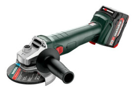 Metabo W 18 L 9-125 Quick / Aku úhlová bruska / 18V / Průměr 125 mm / 8500 ot-min / metaBOX / 2x 5.2Ah / nabíječka (602249650)