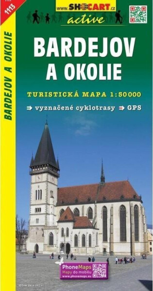 SC 1113 Bardejov okolie 1:50 000