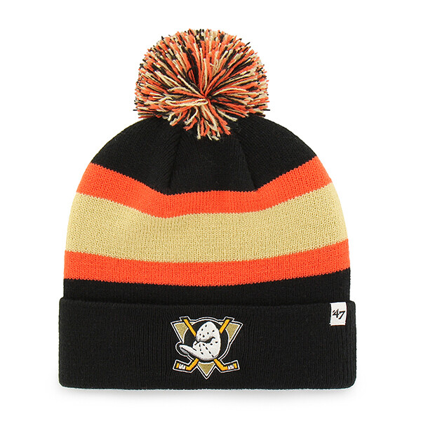 47 Brand Pánská zimní čepice Anaheim Ducks 47 Breakaway Cuff Knit