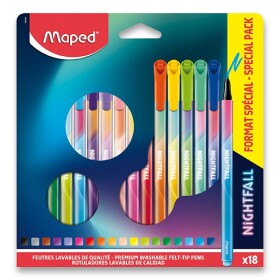 Fixy MAPED Color´Peps Deco Nightfall 18 barev