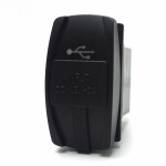 XATX Rocker duální USB zásuvka
