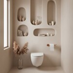 REA - Držák na toaletní papír Tomi 5809 Brush Copper REA-88055