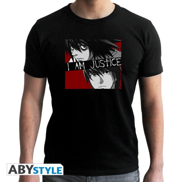 Tričko Death Note - I Am Justice L