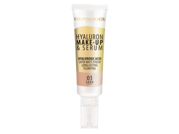 Dermacol Hyaluron make-up and serum č.3 Sand