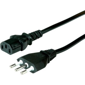 Value 19.99.2072 napájecí kabel černá 1.80 m