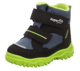 Chlapecké zimní boty HUSKY1 Black/Light Green Gore-Tex, Superfit,1-006045-0000 - 27
