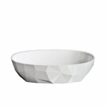 Umyvadlo na desku SAT Meda 56x37 cm bez otvoru pro baterii SATME5637 SATME5637