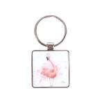 Klíčenka Wrendale Designs Pretty in Pink - Plameňák