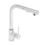 Dřezová baterie SAT sklopné rameno chrom SATBSD289L SATBSD289L