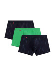 Boxerky Atlantic 3MH-210 A'3 S-2XL tmavě modrozelená XXL