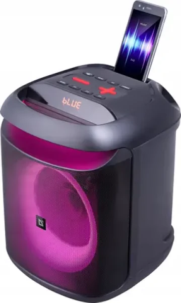 Defender BOOMER 45 černá / bezdrátový reproduktor / 45W / Bluetooth 5.1 / RGB / microSD / USB-C (65245)