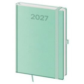 Diář 2027 denní A5 Print Pop - světle zelená