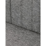 Jídelní židle, šedá, látka, DCL-379 GREY2