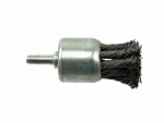 GEKO Kartáč okružní copánkový 28mm | vlnitý drát S 0.5mm | stopka 6mm (G00631)